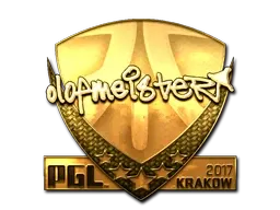 Sticker | olofmeister (Gold) | Krakow 2017 - $ 1300.00