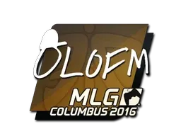 Sticker | olofmeister | MLG Columbus 2016 - $ 2.47