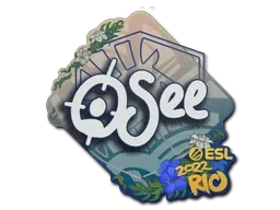 Sticker | oSee | Rio 2022 - $ 0.04