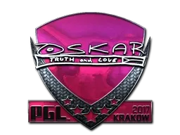 Sticker | oskar (Foil) | Krakow 2017 - $ 24.32