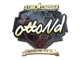Sticker | ottoNd (Gold) | Berlin 2019 - $ 13.83