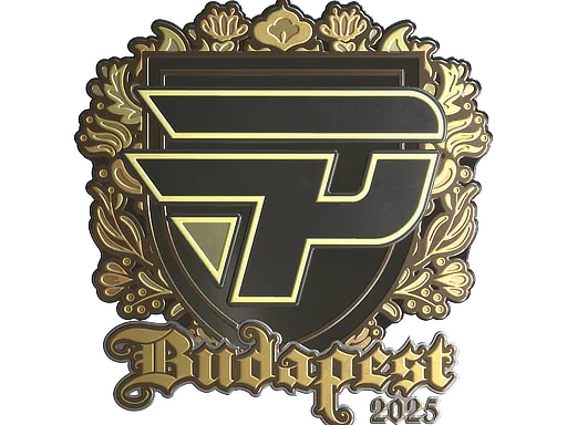 Sticker | paiN Gaming (Gold) | Budapest 2025 - $ 1.20