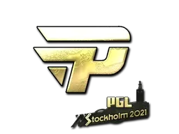 Sticker | paiN Gaming (Gold) | Stockholm 2021 - $ 22.36