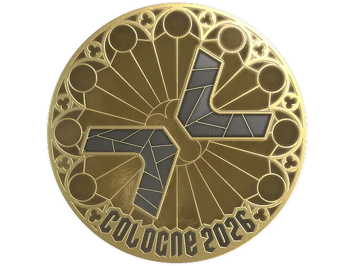 Sticker | PARIVISION (Gold) | Cologne 2026 - $ 19.04