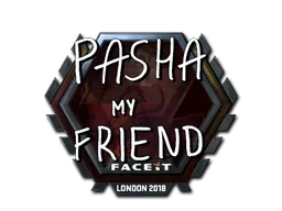 Sticker | pashaBiceps (Foil) | London 2018 - $ 29.49
