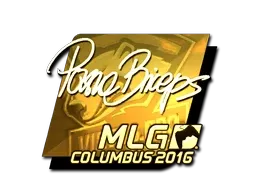 Sticker | pashaBiceps (Gold) | MLG Columbus 2016 - $ 26.48