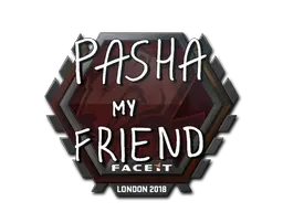 Sticker | pashaBiceps | London 2018 - $ 5.45