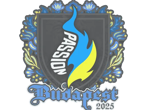 Sticker | Passion UA | Budapest 2025 - $ 0.03