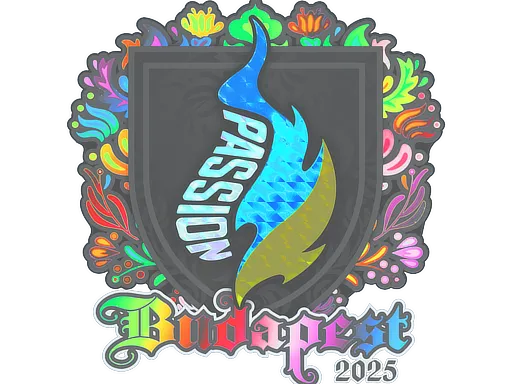 Sticker | Passion UA (Holo) | Budapest 2025 - $ 8.33