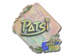 Sticker | Patsi (Holo) | Rio 2022 - $ 0.42