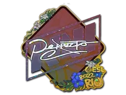 Sticker | Perfecto (Glitter) | Rio 2022 - $ 0.08