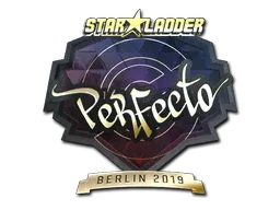 Sticker | Perfecto (Gold) | Berlin 2019 - $ 19.15