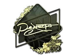 Sticker | Perfecto (Gold) | Rio 2022 - $ 3.11