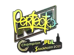 Sticker | Perfecto (Holo) | Stockholm 2021 - $ 0.18