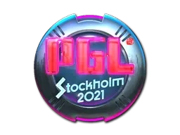 Sticker | PGL (Foil) | Stockholm 2021 - $ 0.87