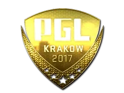 Sticker | PGL (Gold) | Krakow 2017 ``