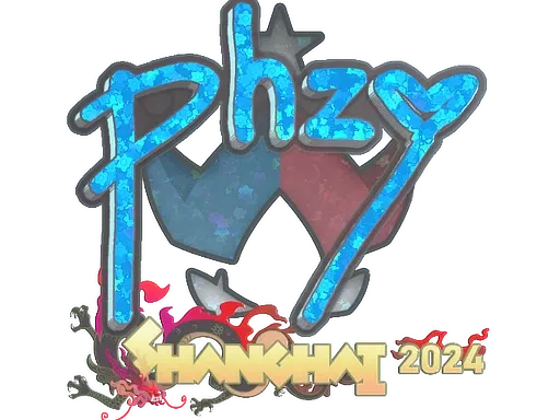 Sticker | phzy (Glitter) | Shanghai 2024 - $ 0.06