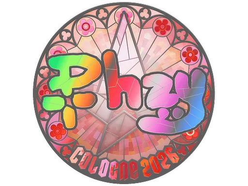 Sticker | phzy (Holo) | Cologne 2026 - $ 2.31