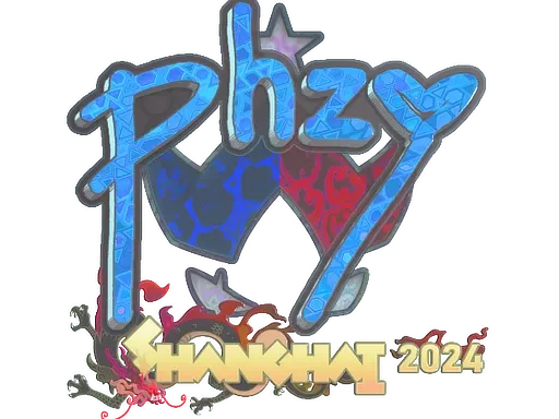 Sticker | phzy (Holo) | Shanghai 2024 ``