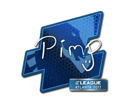 Sticker | Pimp | Atlanta 2017 - $ 30.16