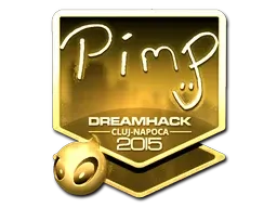 Sticker | Pimp (Gold) | Cluj-Napoca 2015 - $ 53.02