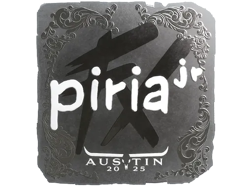 Sticker | piriajr (Foil) | Austin 2025 - $ 0.06