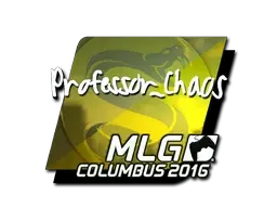 Sticker | Professor_Chaos (Foil) | MLG Columbus 2016 - $ 12.34