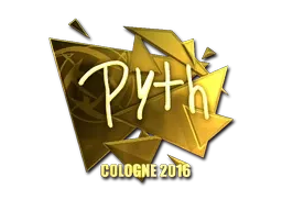 Sticker | pyth (Gold) | Cologne 2016 - $ 45.32