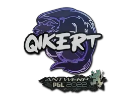 Sticker | qikert | Antwerp 2022 - $ 0.03