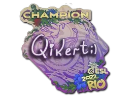 Sticker | qikert (Champion) | Rio 2022 - $ 0.03