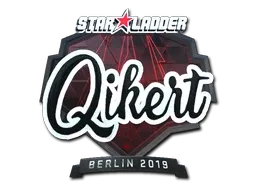 Sticker | qikert (Foil) | Berlin 2019 - $ 0.34