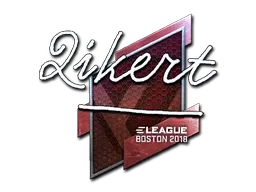 Sticker | qikert (Foil) | Boston 2018 - $ 4.49