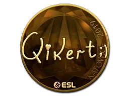 Sticker | qikert (Gold) | Katowice 2019 - $ 56.06