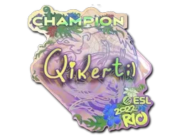 Sticker | qikert (Holo, Champion) | Rio 2022 - $ 0.39