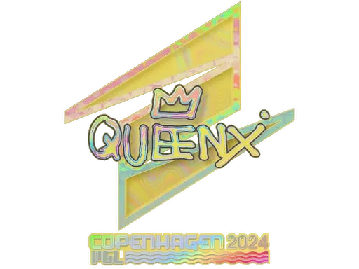 Sticker | Queenix (Holo) | Copenhagen 2024 - $ 0.47