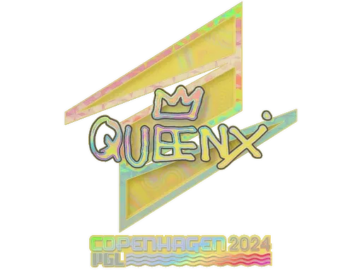 Sticker | Queenix (Holo) | Copenhagen 2024 - $ 0.27