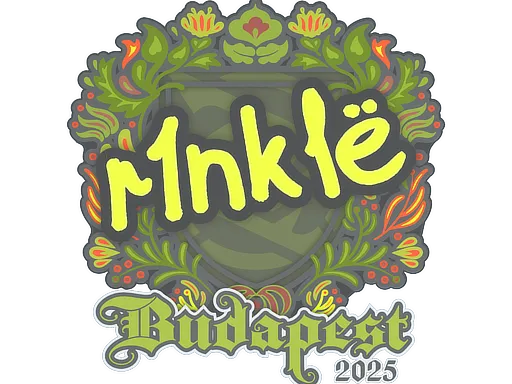 Sticker | r1nkle | Budapest 2025 - $ 0.03