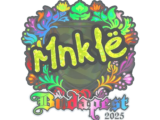 Sticker | r1nkle (Holo) | Budapest 2025 - $ 0.63
