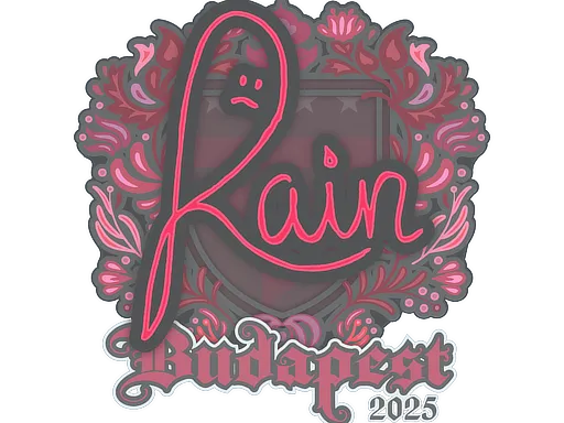 Sticker | rain | Budapest 2025 - $ 0.03