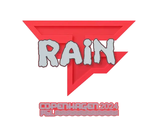 Sticker | rain | Copenhagen 2024 - $ 0.03