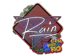 Sticker | rain (Glitter) | Rio 2022 - $ 0.18