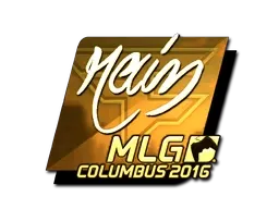 Sticker | rain (Gold) | MLG Columbus 2016 - $ 28.47