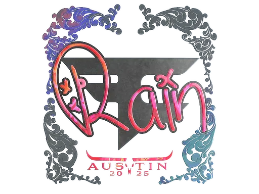 Sticker | rain (Holo) | Austin 2025 - $ 2.54