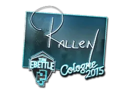 Sticker | rallen (Foil) | Cologne 2015 - $ 9.07