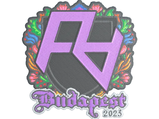 Sticker | Rare Atom (Embroidered) | Budapest 2025 - $ 0.11