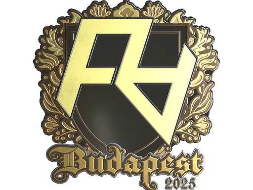 Sticker | Rare Atom (Gold) | Budapest 2025 - $ 3.02
