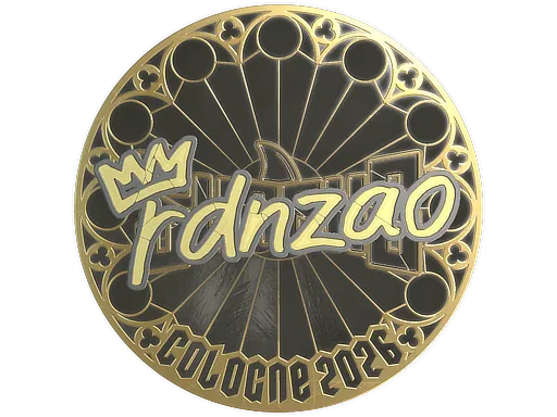 Sticker | rdnzao (Gold) | Cologne 2026 - $ 0.00
