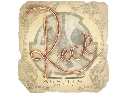 Sticker | reck | Austin 2025 ``
