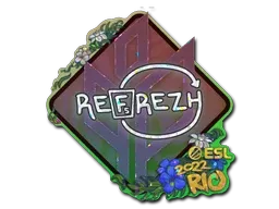 Sticker | refrezh (Glitter) | Rio 2022 - $ 0.08