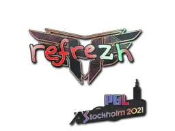 Sticker | refrezh (Holo) | Stockholm 2021 - $ 0.37